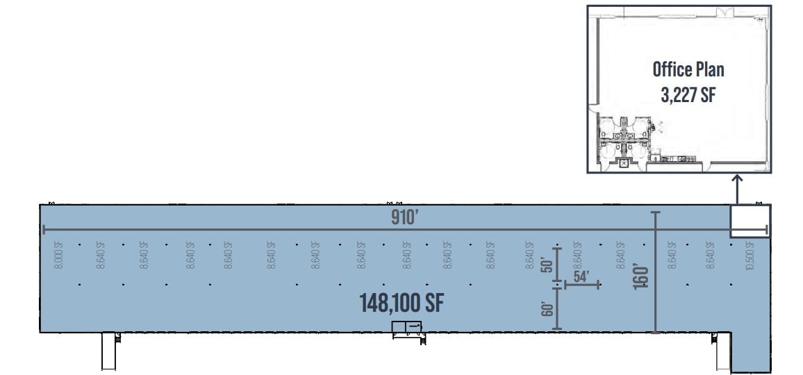 Drane Field, Lakeland, FL à louer Plan d’étage– Image 1 sur 1