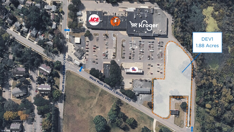 545 W Main St, Milan, MI à louer - Photo de l’immeuble – Image 1 sur 4