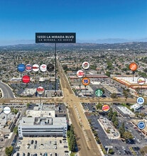 12333 La Mirada Blvd, La Mirada, CA - Vue aérienne vue de carte