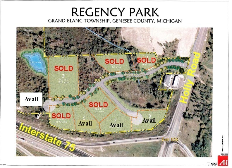 9059 Holly Rd, Grand Blanc, MI à vendre - Plan de site – Image 2 sur 4