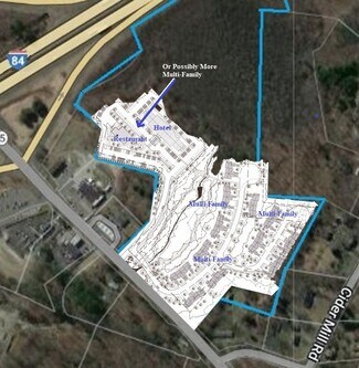 Plus de détails pour 40-48 Merrow Rd, Tolland, CT - Terrain à vendre