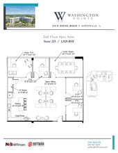 535 E Diehl Rd, Naperville, IL à louer Plan d’étage– Image 1 sur 11