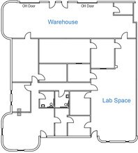 6100 NW 2nd St, Oklahoma City, OK à louer Plan d’étage– Image 1 sur 2