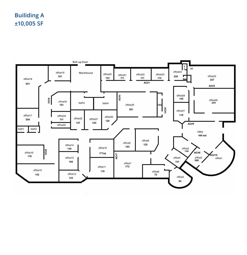 3118 E McDowell Rd, Phoenix, AZ à louer Plan d’étage– Image 1 sur 1