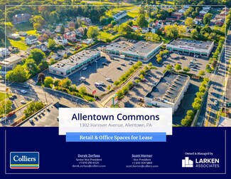 Plus de détails pour 1300-1320 Hanover Ave, Allentown, PA - Bureau/Local commercial à louer