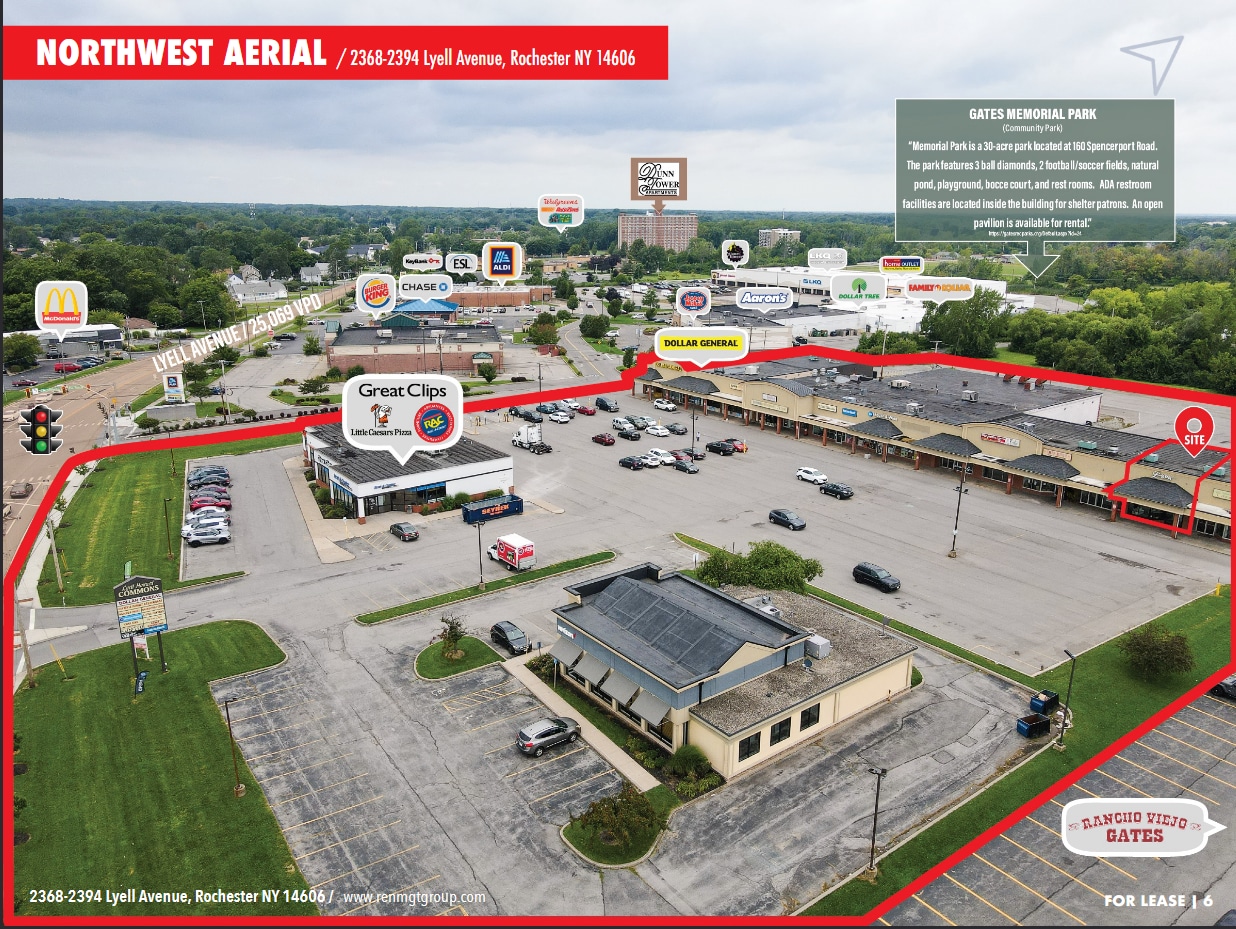 2364-2390 Lyell Ave, Rochester, NY à louer Photo principale– Image 1 sur 5