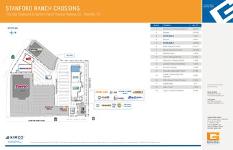 6706-6770 Stanford Ranch Rd, Roseville, CA à louer Plan de site– Image 1 sur 1