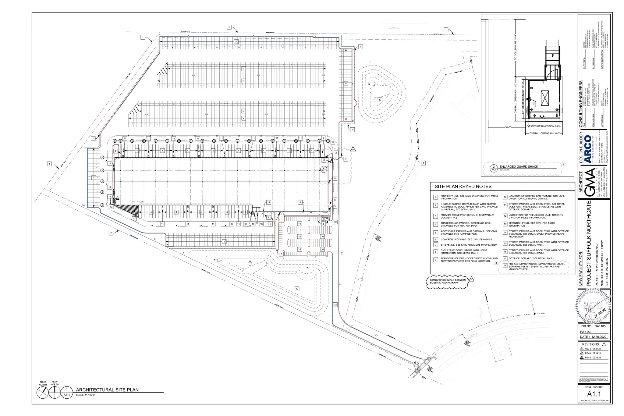 1996 Northgate Commerce Pky, Suffolk, VA à louer Plan de site– Image 1 sur 1