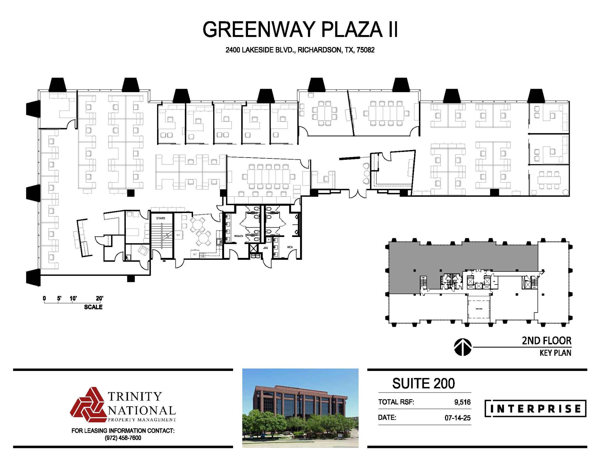 2400 Lakeside Blvd, Richardson, TX à louer Plan d’étage– Image 1 sur 2
