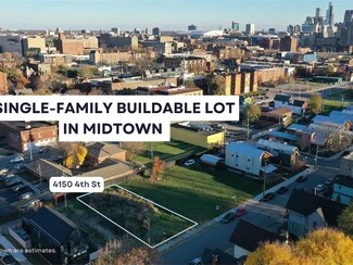 Plus de détails pour 4150 4th st, Detroit, MI - Terrain à vendre