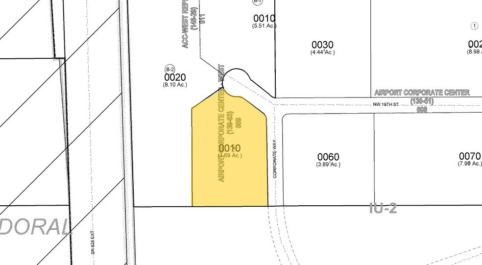 7600 Corporate Center Dr, Miami, FL à louer - Plan cadastral – Image 1 sur 34