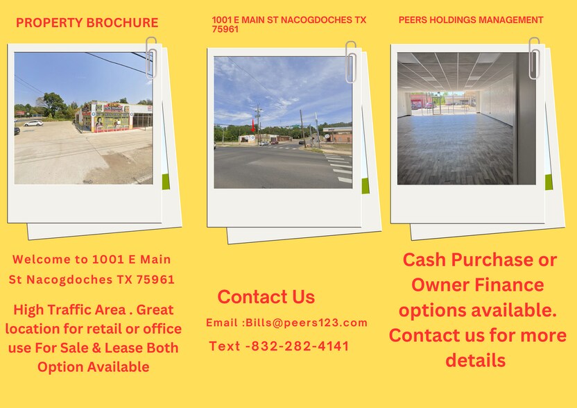 1001 E Main St, Nacogdoches, TX à vendre - Photo de l’immeuble – Image 2 sur 8