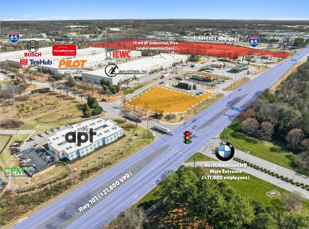 1467 Hwy 101, Greer, SC à louer Photo principale– Image 1 sur 3
