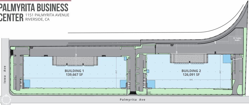 1151 Palmyrita Ave, Riverside, CA à vendre - Plan de site – Image 2 sur 2