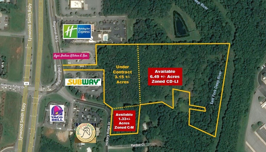 605 S Hickory Ridge Rd, Greensboro, NC à vendre Photo principale– Image 1 sur 2