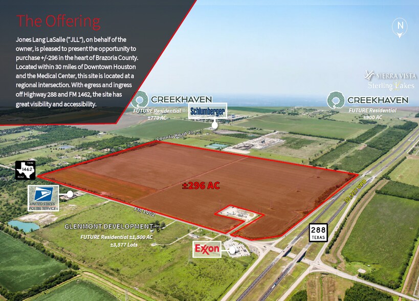 NWC SH 288 & FM 1462 Rd, Rosharon, TX à vendre - Photo principale – Image 1 sur 1