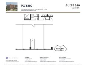 5200 Waterford District Dr, Miami, FL à louer Plan d’étage– Image 1 sur 1