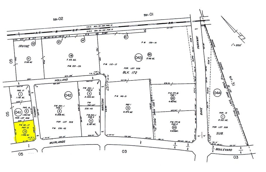 6 Thomas, Irvine, CA à louer - Plan cadastral – Image 2 sur 4