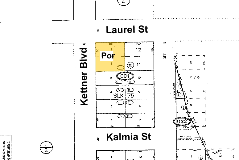 2483 Kettner Blvd, San Diego, CA à louer - Plan cadastral – Image 3 sur 4