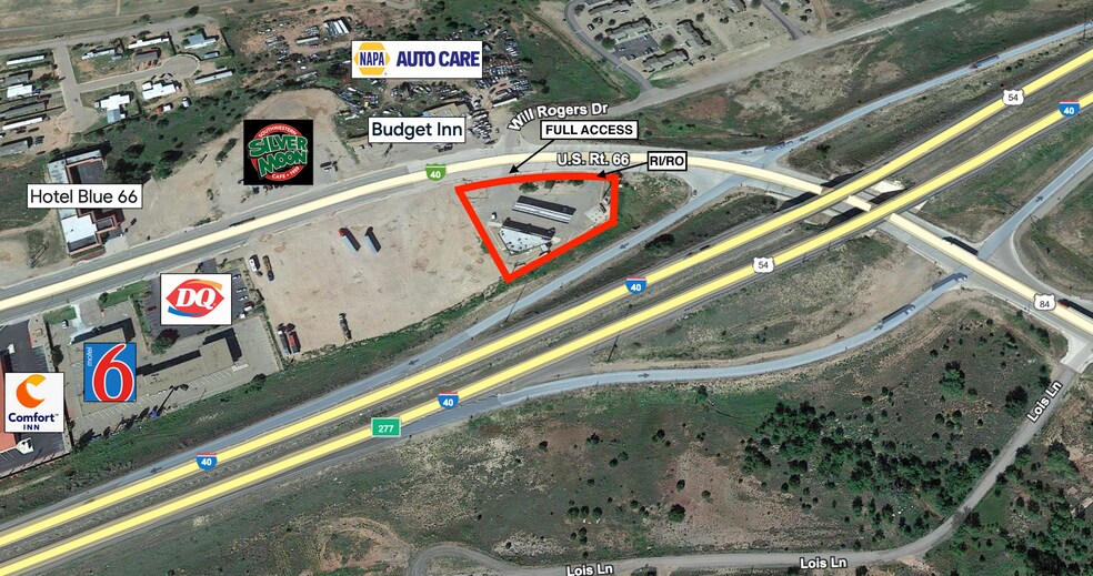 3630 Will Rogers Dr, Santa Rosa, NM à vendre - Photo de l’immeuble – Image 1 sur 3