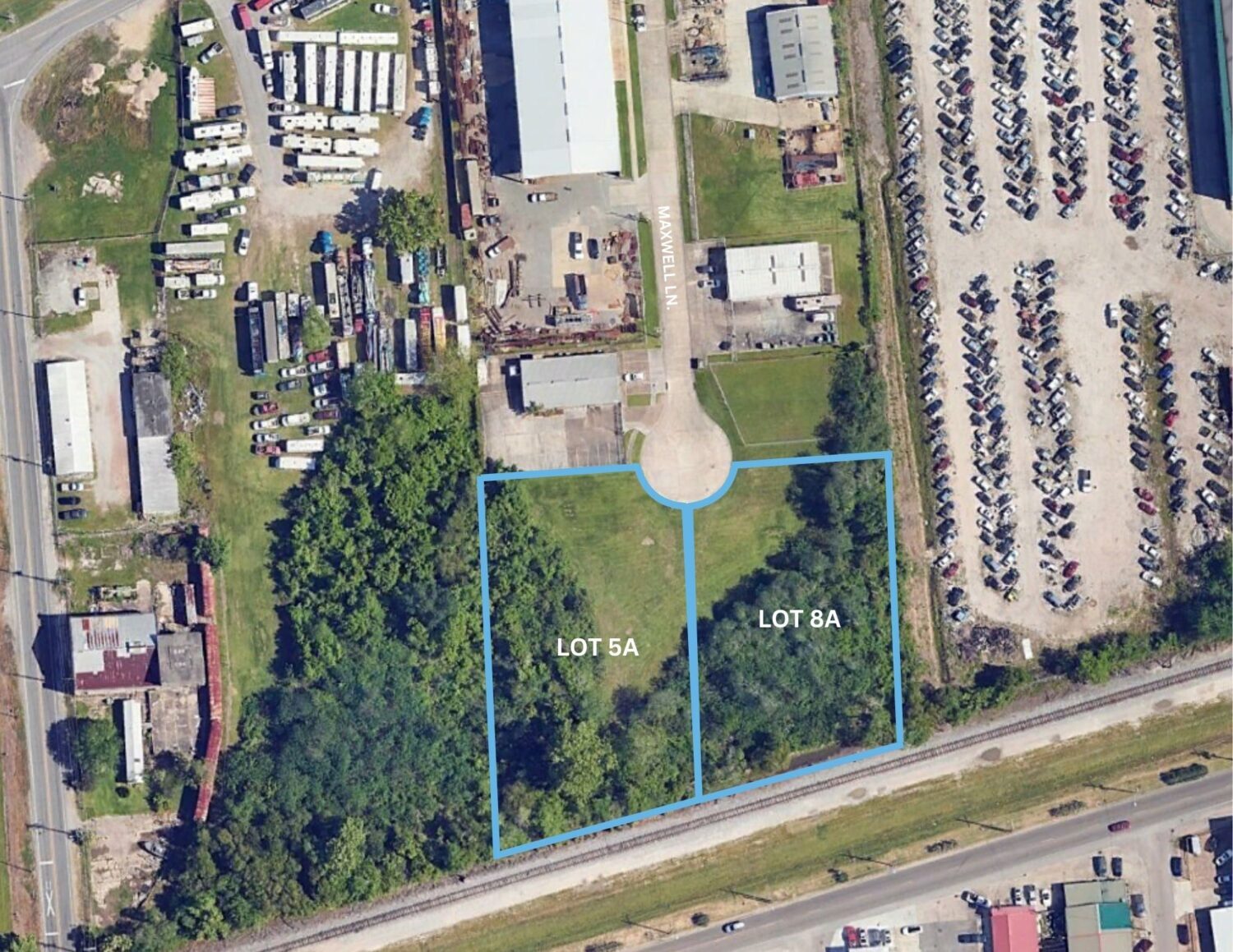 Lot 5A & 8A Maxwell Ln, Marrero, LA à vendre Photo principale– Image 1 sur 2
