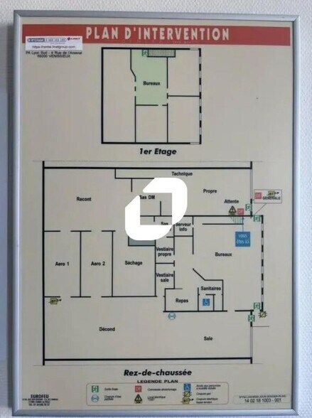 4 Rue De L'Arsenal, Vénissieux à louer - Plan d’étage – Image 2 sur 3