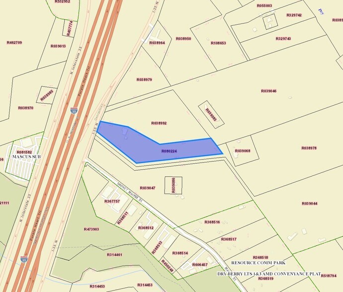 3550 N Interstate 35, Georgetown, TX à vendre - Plan cadastral – Image 3 sur 9