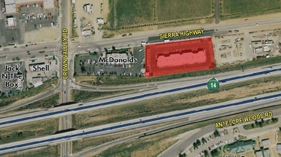 3720 Sierra Hwy, Acton, CA - Vue aérienne  vue de carte