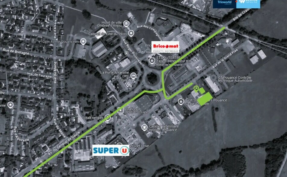 Local d’activités dans OMBREE D'ANJOU à louer - Plan d’étage – Image 3 sur 3