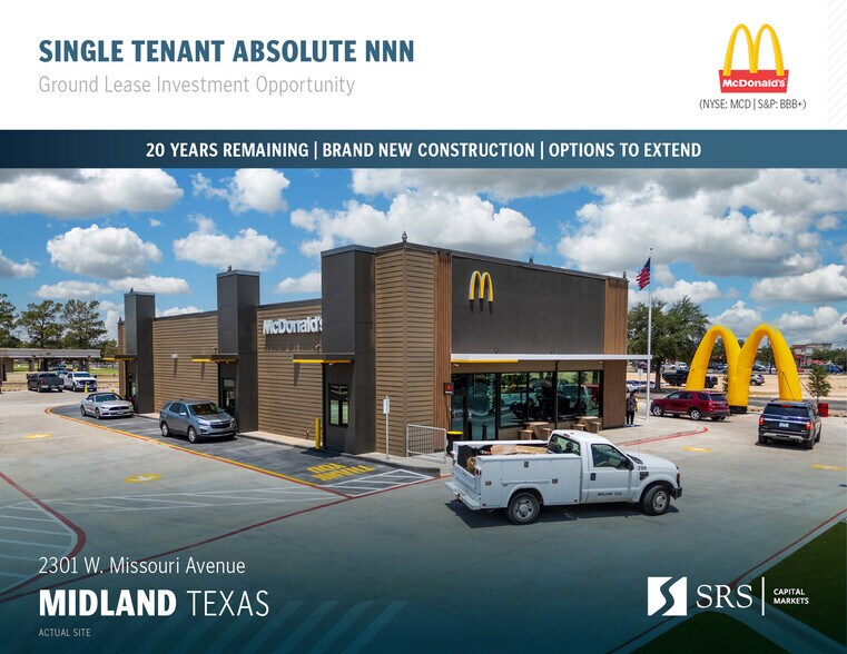 SWC W. Missouri Avenue & S. Garfield Street, Midland, TX à vendre - Photo de l’immeuble – Image 1 sur 12