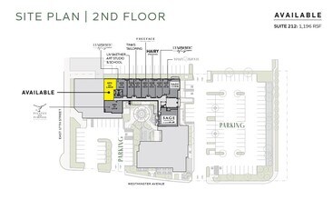 234 E 17th St, Costa Mesa, CA à louer Plan de site– Image 1 sur 1