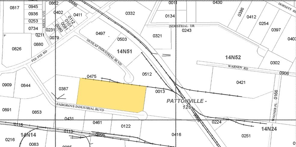 11675 Fairgrove Industrial Blvd, Maryland Heights, MO à louer - Plan cadastral – Image 3 sur 7