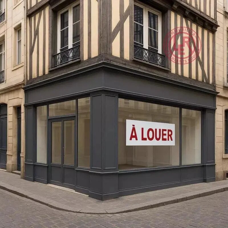 Local commercial dans Rouen à louer Photo de l’immeuble– Image 1 sur 2
