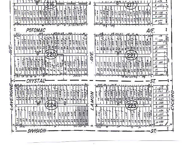 4900 W Division St, Chicago, IL à louer - Plan cadastral – Image 2 sur 2