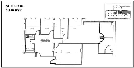 1400 Spring St, Silver Spring, MD à louer Plan d’étage– Image 1 sur 1