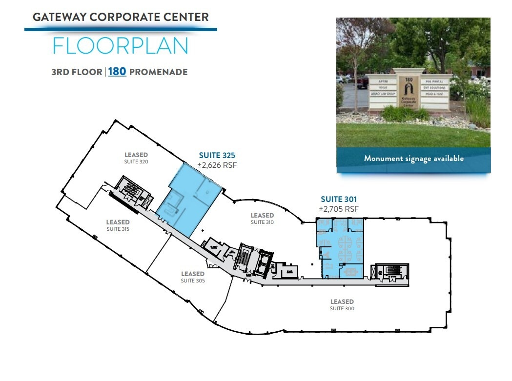 180 Promenade Cir, Sacramento, CA à louer Plan d’étage– Image 1 sur 1