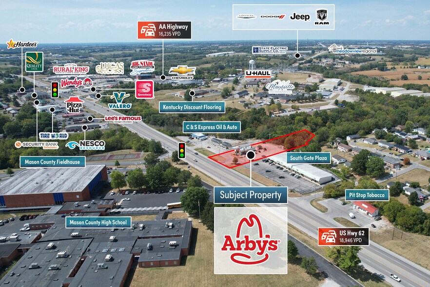 1339 US Highway 68 S, Maysville, KY à vendre - Photo de l’immeuble – Image 3 sur 4