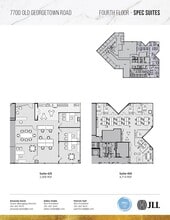 7700 Old Georgetown Rd, Bethesda, MD à louer Plan d’étage– Image 1 sur 1