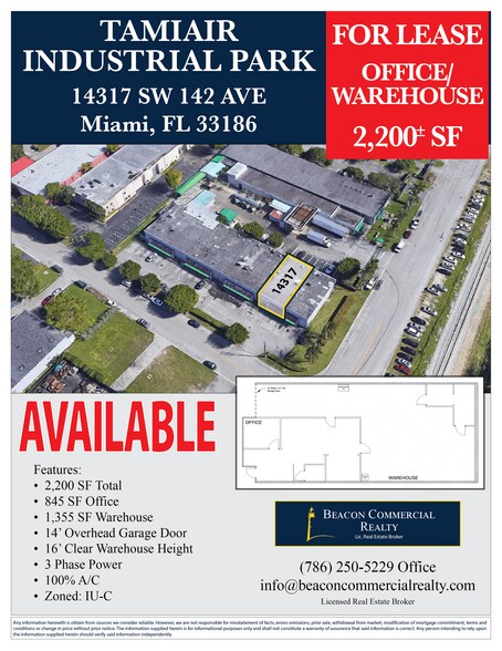 14305-14319 SW 142nd Ave, Miami, FL à louer - Photo de l’immeuble – Image 2 sur 10