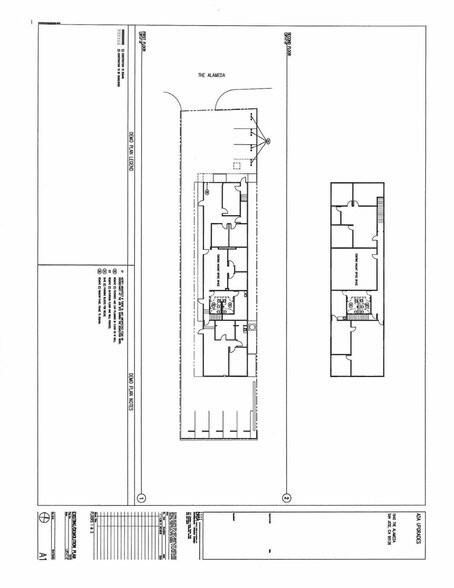 1940 The Alameda, San Jose, CA à vendre - Plan de site – Image 2 sur 2