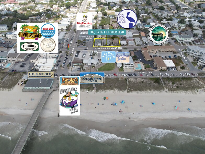 109-113 117 Fort Fisher Blvd N, Kure Beach, Kure Beach, NC à vendre - Autre – Image 2 sur 8
