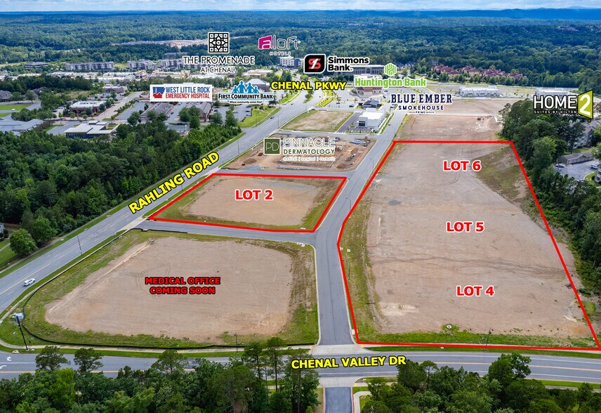 Rahling Road and Chenal Valley Drive, Little Rock, AR à vendre - Photo de l’immeuble – Image 1 sur 4