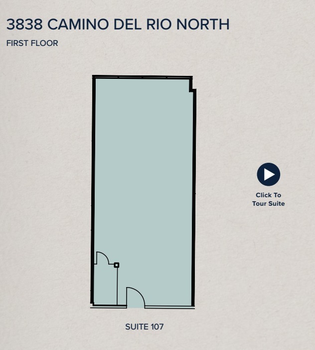 3838 Camino del Rio N, San Diego, CA à louer Plan d’étage– Image 1 sur 1