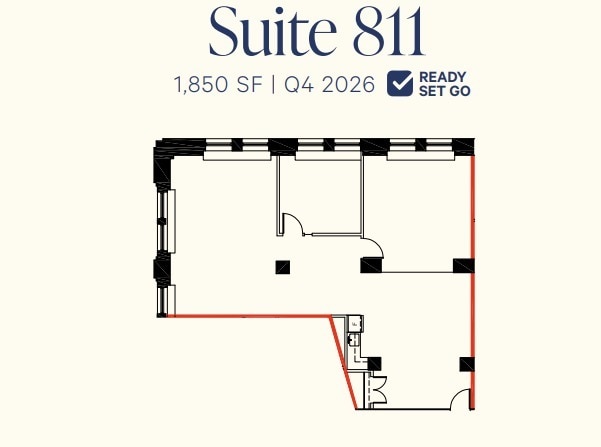 8 King St E, Toronto, ON à louer Plan d’étage– Image 1 sur 1