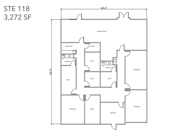 1778 N Plano Rd, Richardson, TX à louer Plan d’étage– Image 1 sur 1
