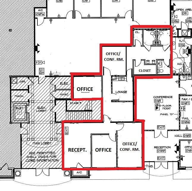 1500 Mahan Dr, Tallahassee, FL à louer Plan d’étage– Image 1 sur 1