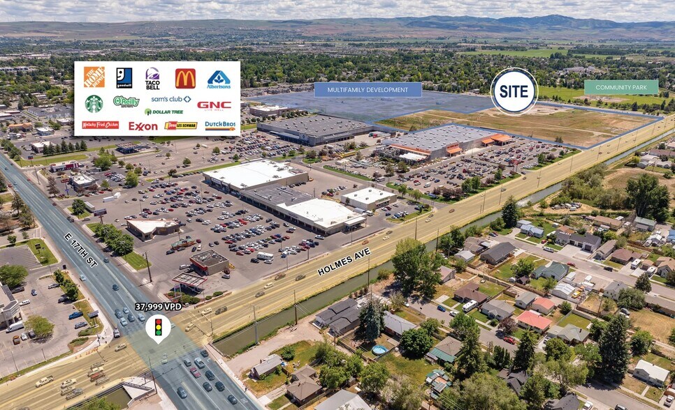 2095 S Holmes Ave, Idaho Falls, ID à louer - Aérien – Image 3 sur 4
