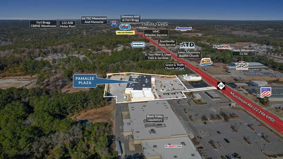 3421 Murchison Rd, Fayetteville, NC à vendre - Photo de l’immeuble – Image 2 sur 5