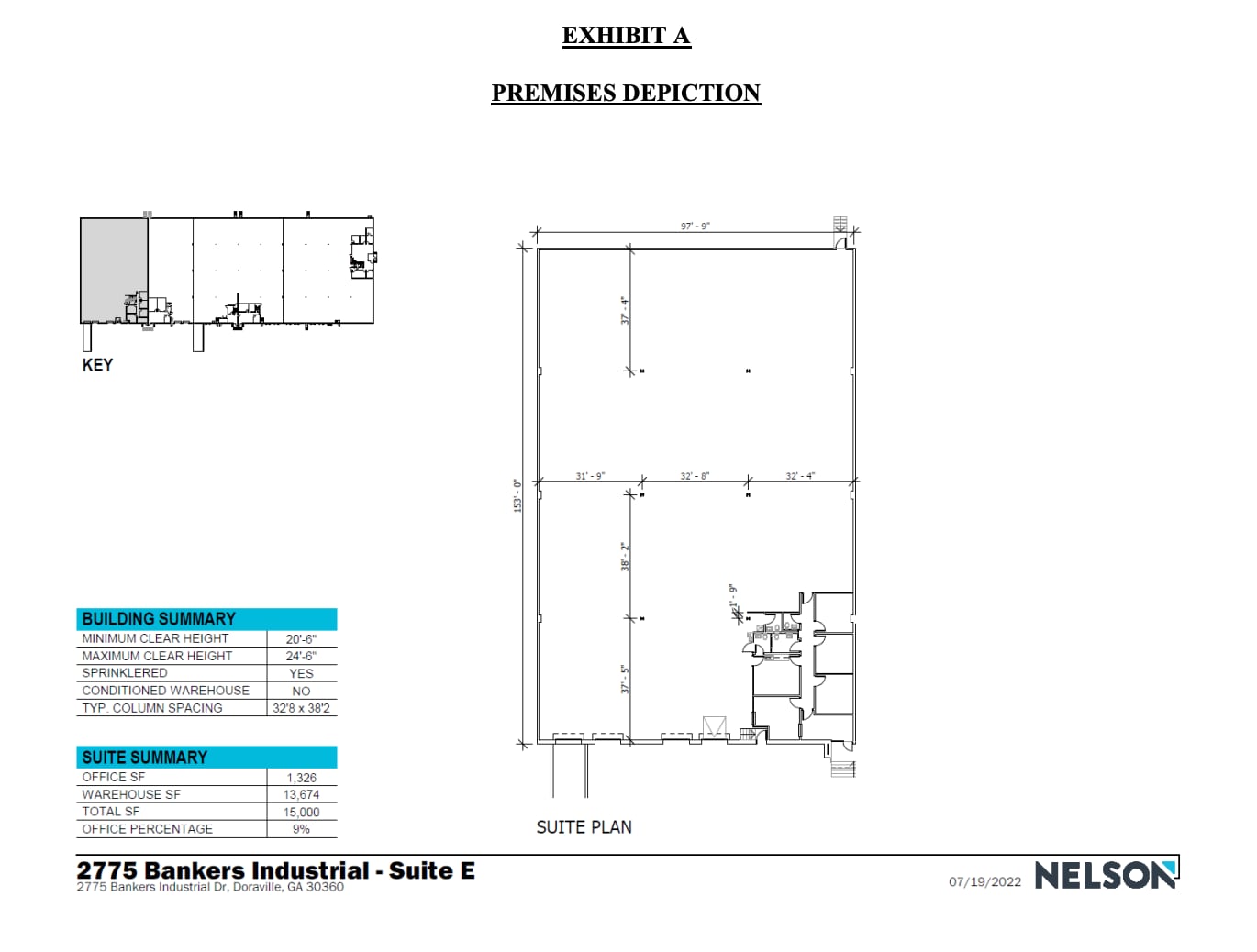 2775 Bankers Industrial Dr, Atlanta, GA à louer Plan d’étage– Image 1 sur 1