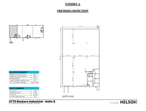 2775 Bankers Industrial Dr, Atlanta, GA à louer Plan d’étage– Image 1 sur 1